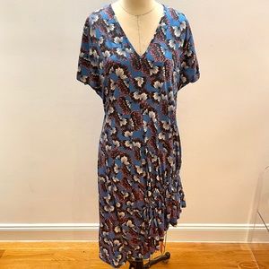 Zara Printed Midi Dress